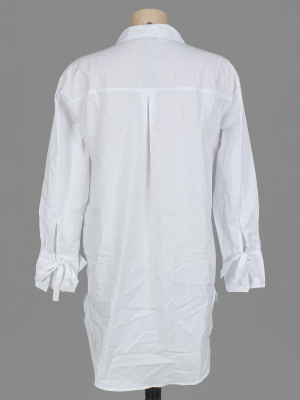 Рубашка удлиненная