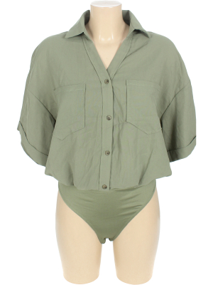 Боди-рубашка