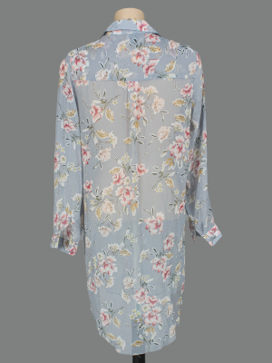 Рубашка удлиненная