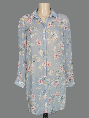 Рубашка удлиненная