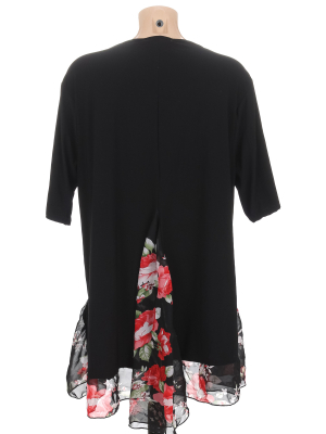 Блуза удлинённая