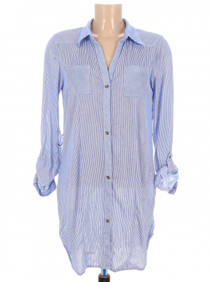 Рубашка удлиненная