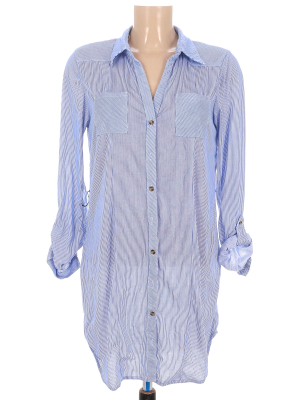 Рубашка удлиненная