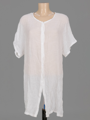 Рубашка удлиненная