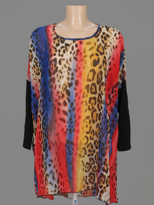 Блуза удлинённая