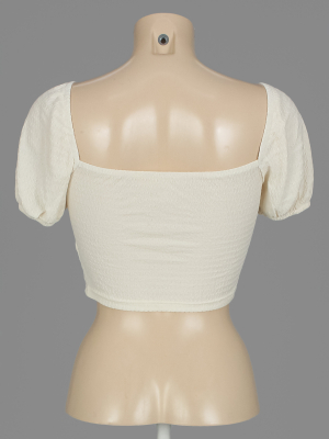 Блуза укороченная