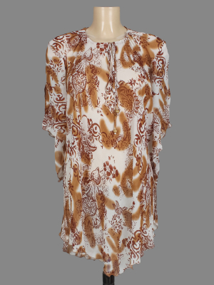 Блуза удлинённая