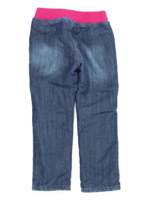 Джинсы утепленные