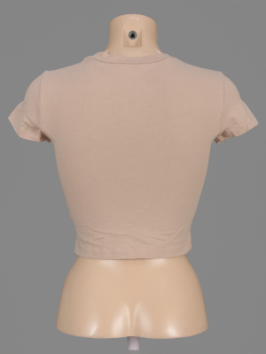 Футболка укороченная