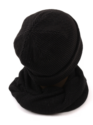 Комплект (шапка, шарф-хомут)