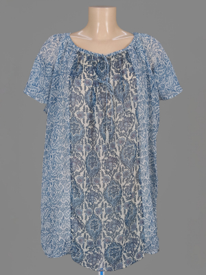 Блуза удлинённая