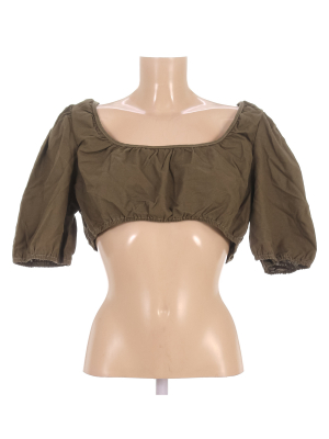 Блуза укороченная