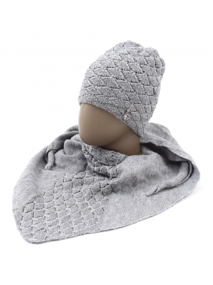 Комплект (Шапка, платок)