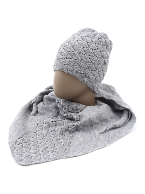 Комплект (Шапка, платок)