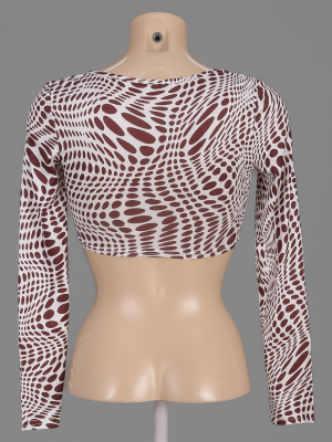 Кофта укороченная