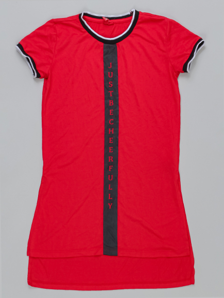 Футболка удлиненная