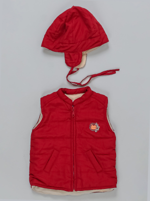 Комлпект (жилет, шапка)