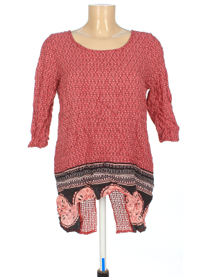 Блуза удлинённая