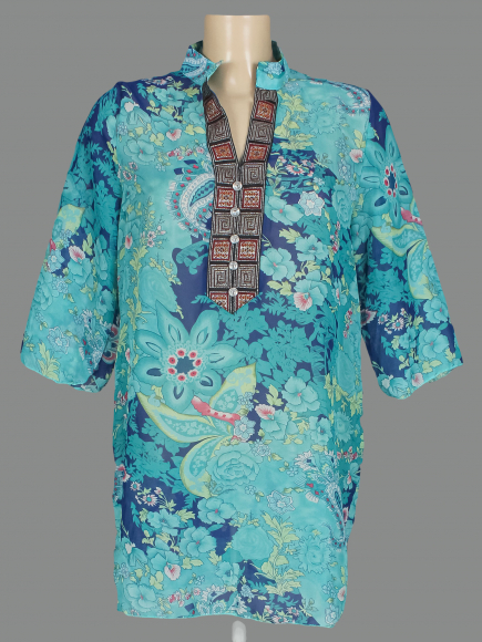 Блуза удлинённая