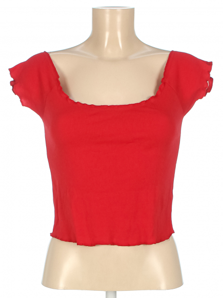 Футболка укороченная