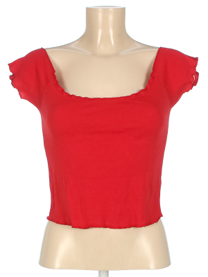 Футболка укороченная