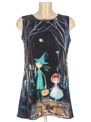 Блуза удлинённая