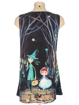 Блуза удлинённая