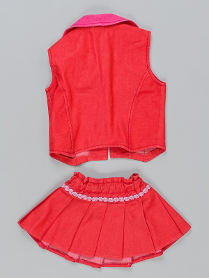 Комплект ( Жилет, юбка )