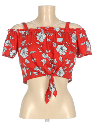 Блуза укороченная