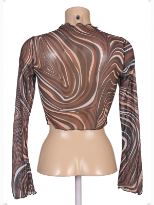 Кофта укороченная