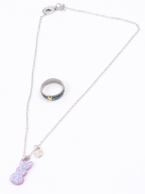 Комплект ( Подвеска, кольцо )