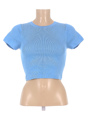 Футболка укороченная