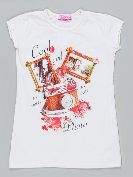 Футболка удлиненная