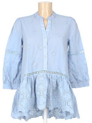 Рубашка удлиненная