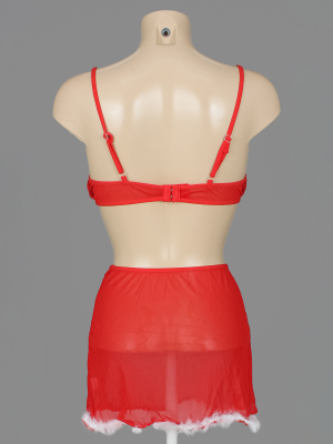 Комплект (бюстгальтер, юбка)