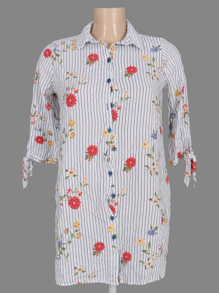 Рубашка удлиненная