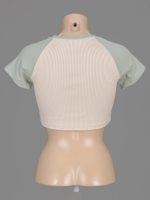 Футболка укороченная