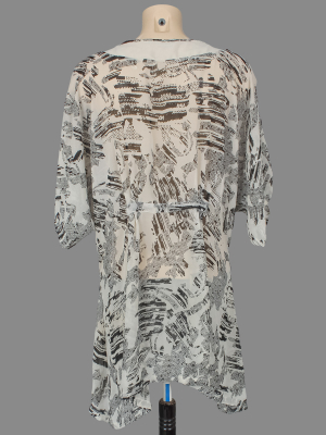 Блуза удлинённая