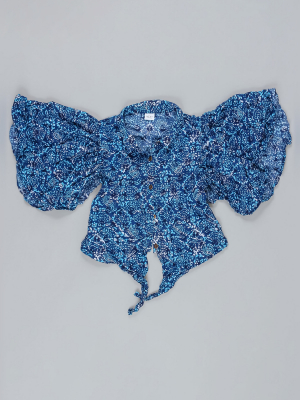 Рубашка укороченная