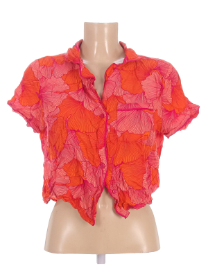 Рубашка укороченная