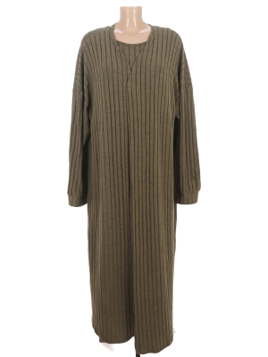 Комплект (платье, кардиган)