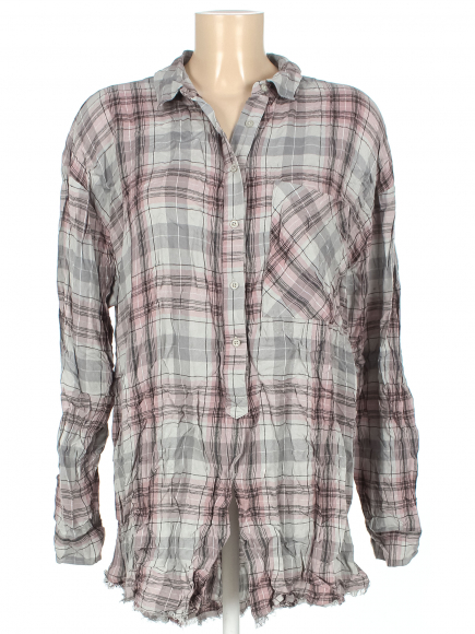 Рубашка удлиненная