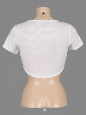 Футболка укороченная