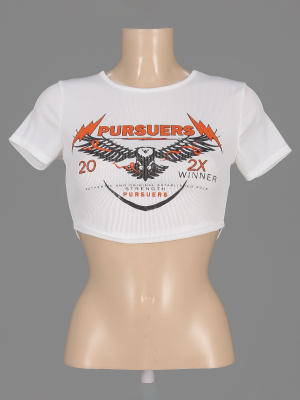 Футболка укороченная