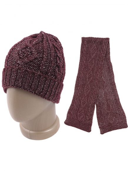 Комплект (Шапка, шарф)