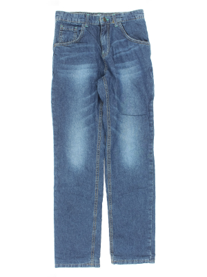 Джинсы утепленные