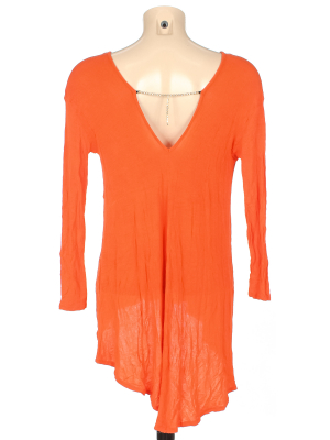 Блуза удлинённая