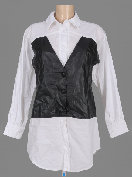 Рубашка удлиненная