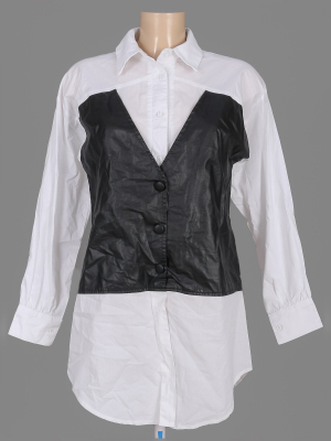 Рубашка удлиненная