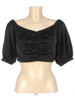 Блуза укороченная